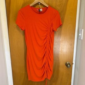 H&M Vibrant Orange Divided Top